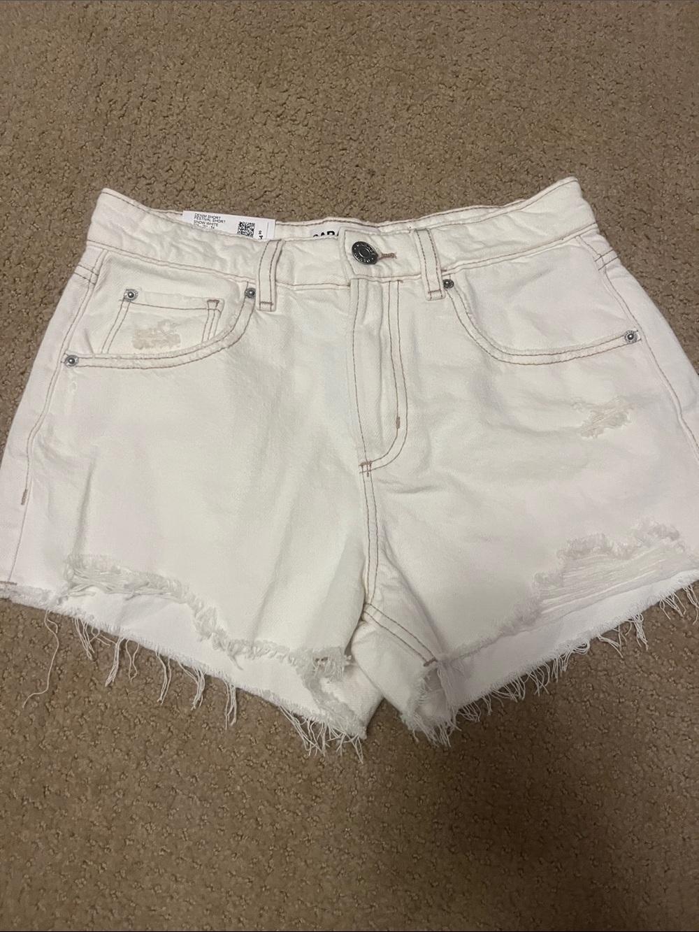 Garage denim festival shorts